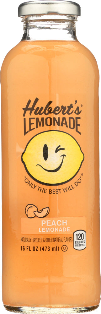 HUBERTS: Lemonade Peach, 16 oz