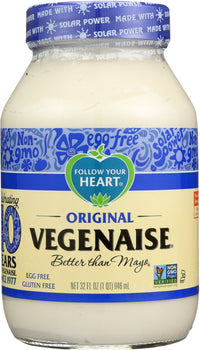 FOLLOW YOUR HEART: Vegenaise Original, 32 oz