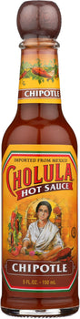 CHOLULA: Hot Sauce Chipotle, 5 oz