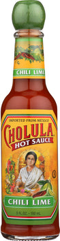 CHOLULA: Chili Lime Hot Sauce, 5 oz