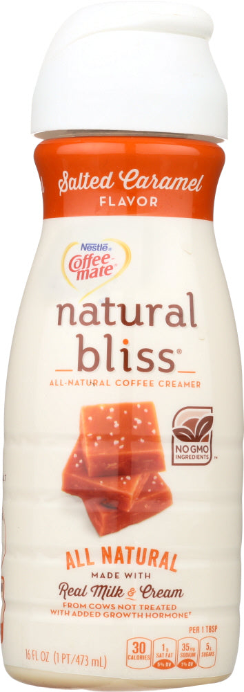 NESTLE: Coffeemate Natural Bliss Salted Caramel Creamer, 16 fl oz