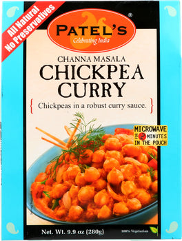 PATEL: Mix Sauce Rice Chickpea Curry, 9.9 oz