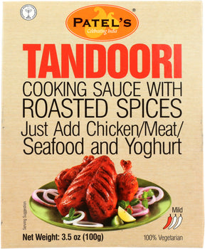 PATEL: Sauce Tandoori With Roasted Spicy, 3.53 oz