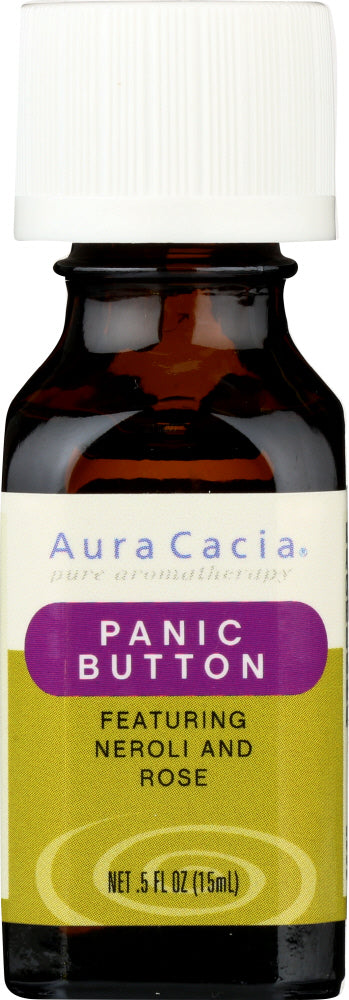 AURA CACIA: Essential Solutions Panic Button, 0.5 oz