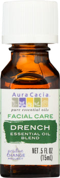 AURA CACIA: Essential Oil Facial Drench, 0.5 oz