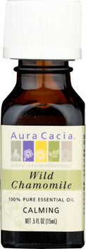 AURA CACIA: Pure Botanical Essence Wild Chamomile, 0.5 Oz