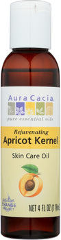 AURA CACIA: Natural Skin Care Oil Rejuvenating Apricot Kernel, 4 Oz