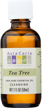 AURA CACIA: Essential Oil Tea Tree, 2.0 oz