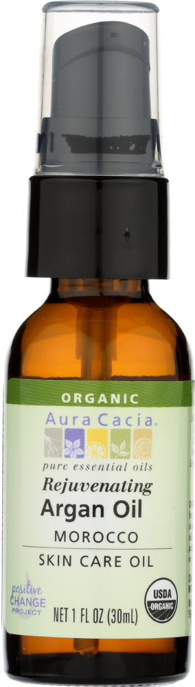 AURA CACIA: Organic Argan Oil Rejuvenating, 1 oz