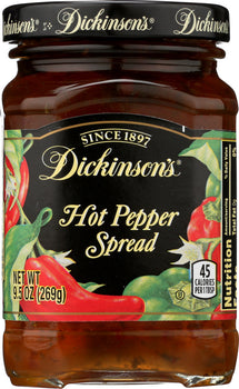 DICKINSON: Hot Pepper Spread, 9.5 oz