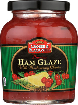 CROSSES & BLACKWELL: Premium Ham Glaze with Montmorency Cherries, 10 oz