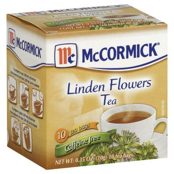 MC CORMICK: Tea Linden Flower, 10 bg