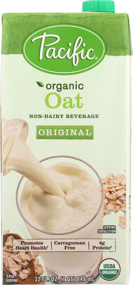 PACIFIC FOODS: Organic Oat Dairy Free Original Beverage, 32 oz