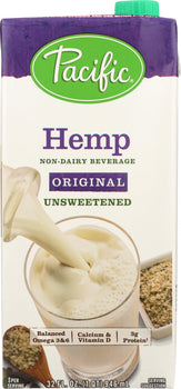 PACIFIC FOODS: Unsweetened Hemp Original, 32 oz