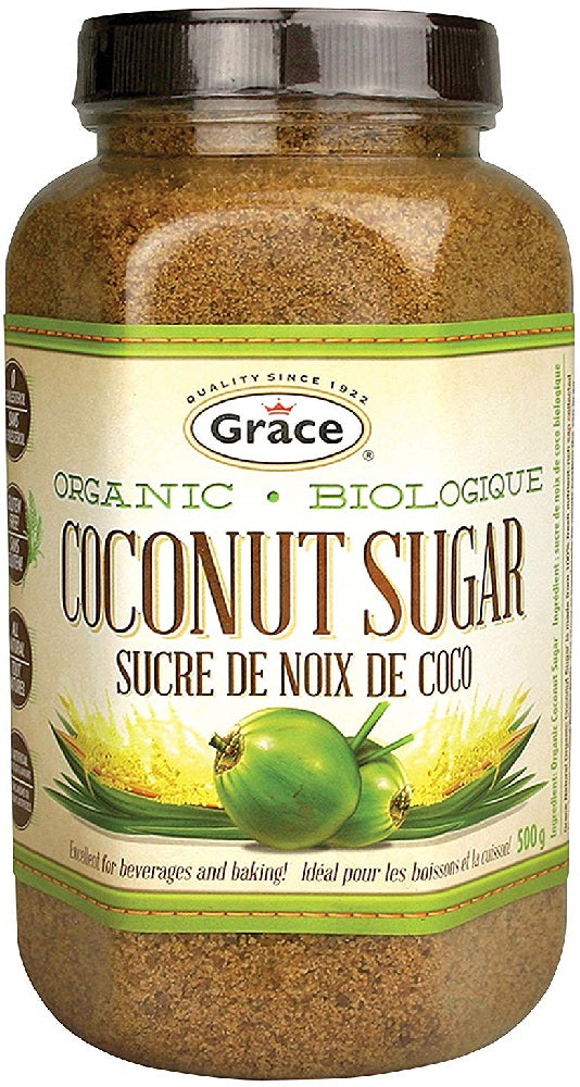 GRACE CARIBBEAN: Coconut Sugar Organic, 500 gm