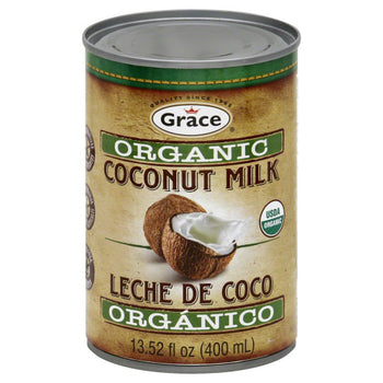 GRACE CARIBBEAN: Milk Coconut Organic, 400 ml