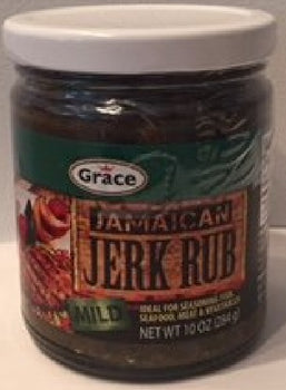 GRACE CARIBBEAN: Seasoning Jerk Rub Mild, 10 oz