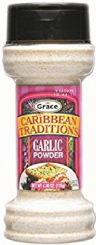 GRACE CARIBBEAN: Garlic Powder, 4.06 oz