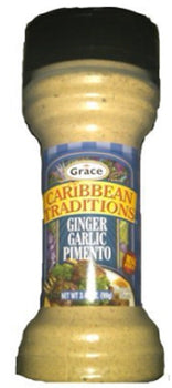 GRACE CARIBBEAN: Seasoning Ginger Garlic, 3.49 oz