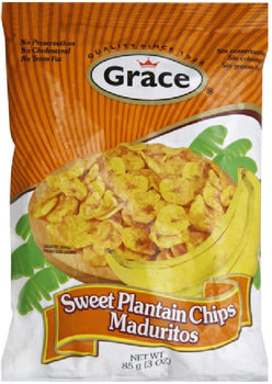 GRACE CARIBBEAN: Chip Banana Sweet, 3 oz