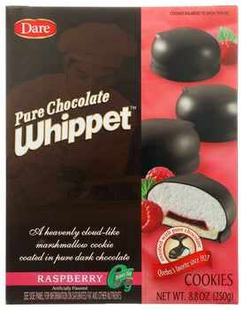 DARE: Whippet Cookies Raspberry, 8.8 oz