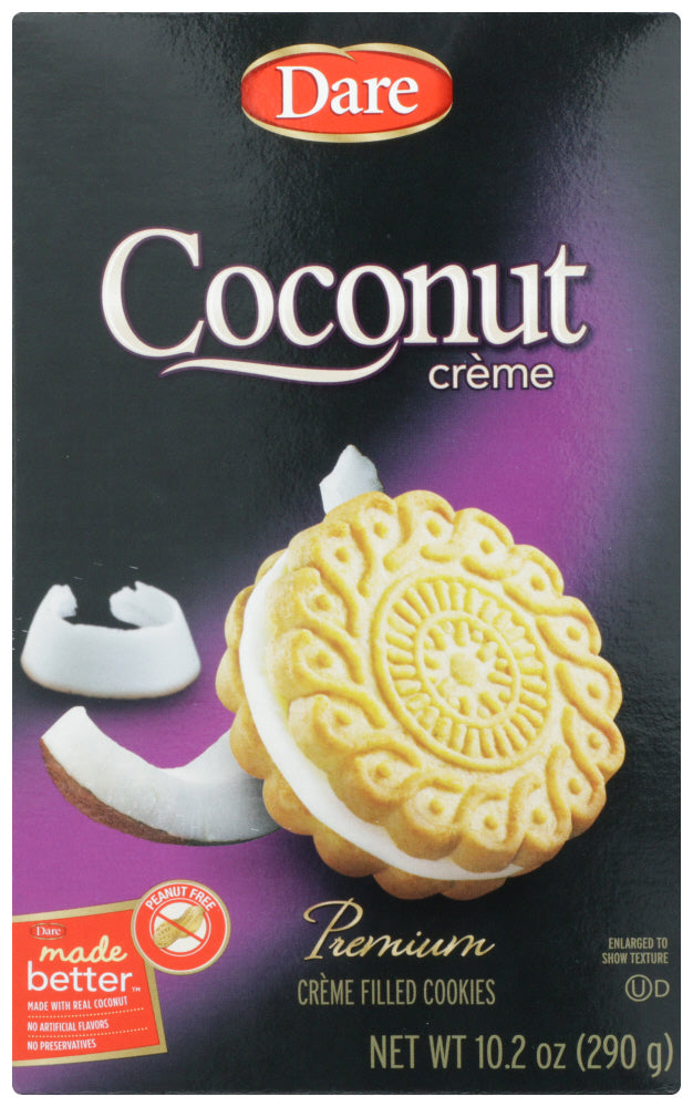 DARE: Coconut Creme Filled Cookie, 10.2 oz