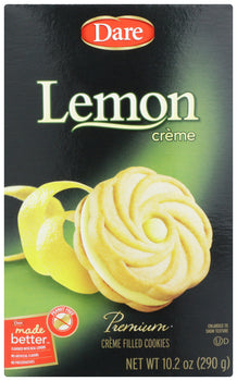 DARE: Lemon Creme Filled Cookies, 10.2 oz