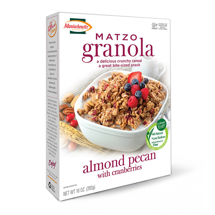 MANISCHEWITZ: Granola Almond Pcan, 10 oz