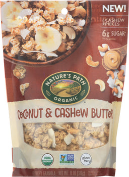 NATURES PATH: Coconut & Cashew Butter Granola, 11 oz