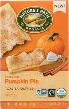 NATURES PATH: Toaster Pastry Frosted Pumpkin Pie, 11 oz