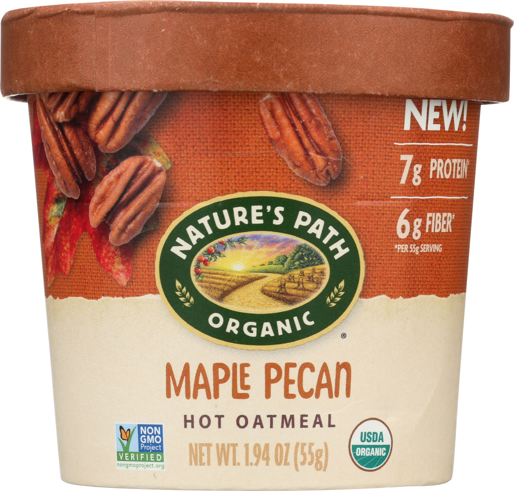 NATURES PATH: Maple Pecan Oatmeal Cup, 1.94 oz