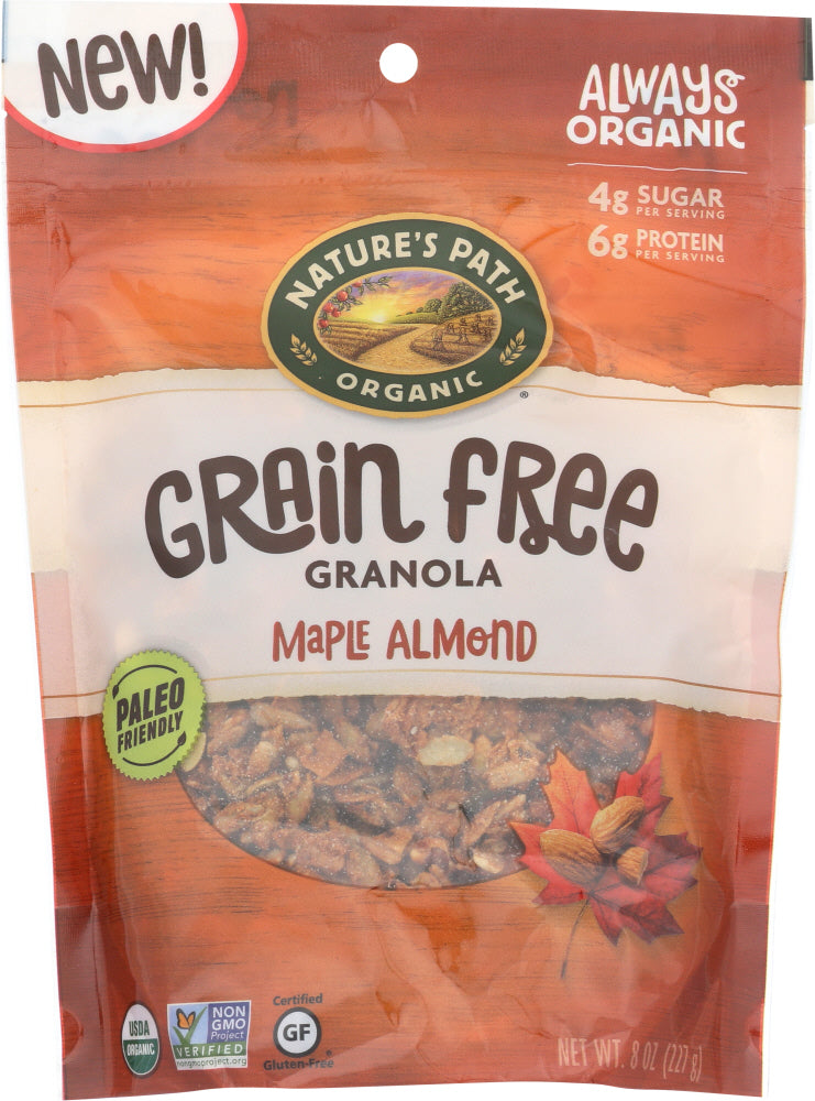 NATURES PATH: Granola Green Free Maple Almond, 8 oz