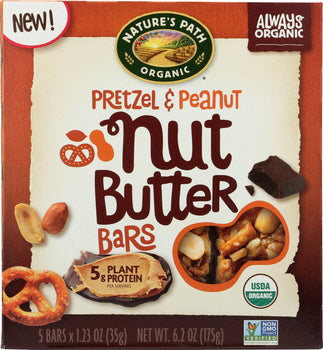 NATURES PATH: Bar Pretzel Peanut Nut Butter, 6.2 oz