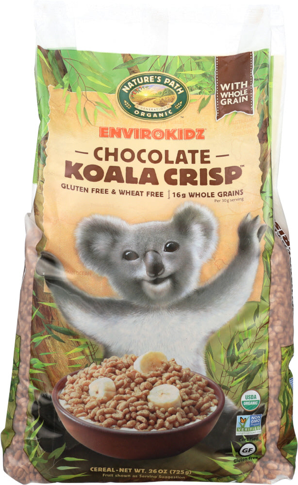 ENVIROKIDZ ORGANIC: Koala Crisp Chocolate Cereal Eco-Pac, 26 oz