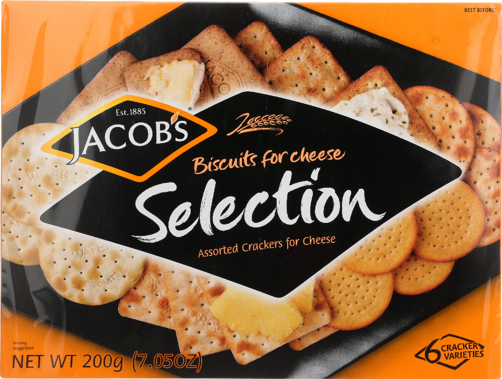 JACOBS: Biscuit For Cheese, 7.05 oz