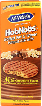 MCVITIES: Biscuits Hobnob Milk Chocolate, 10.5 oz