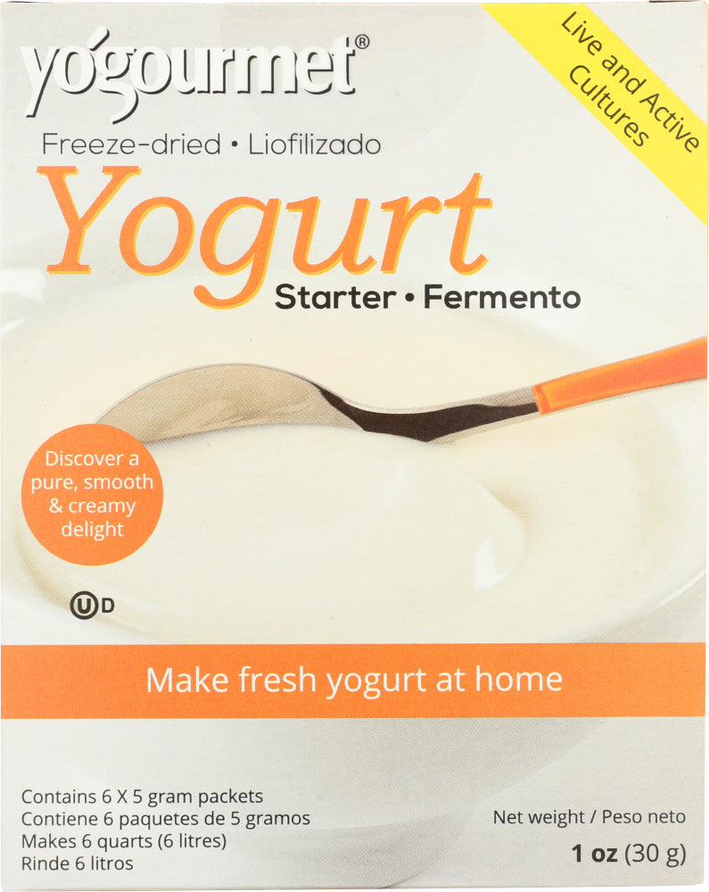 YOGOURMET: Freeze-Dried Yogurt Starter, 1 oz