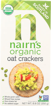 NAIRNS: Organic Oat Crackers, 8.8 oz