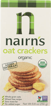 NAIRN'S: Organic Oat Crackers, 8.8 oz