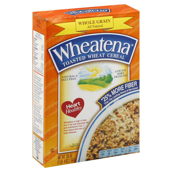 WHEATENA: Toasted Wheat Cereal, 20 oz