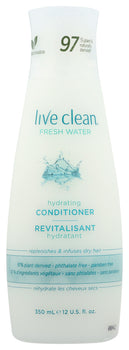 LIVE CLEAN: Conditioner Fresh Water, 12 oz