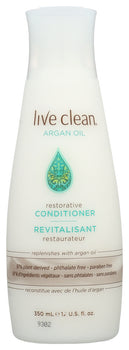 LIVE CLEAN: Conditioner Argan Oil, 12 oz