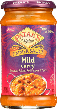 PATAKS: Sauce Curry Mild, 15 oz