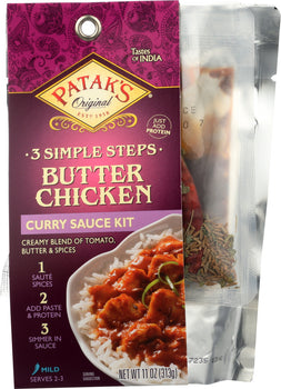 PATAKS: Butter Chicken 3 Step, 11 oz