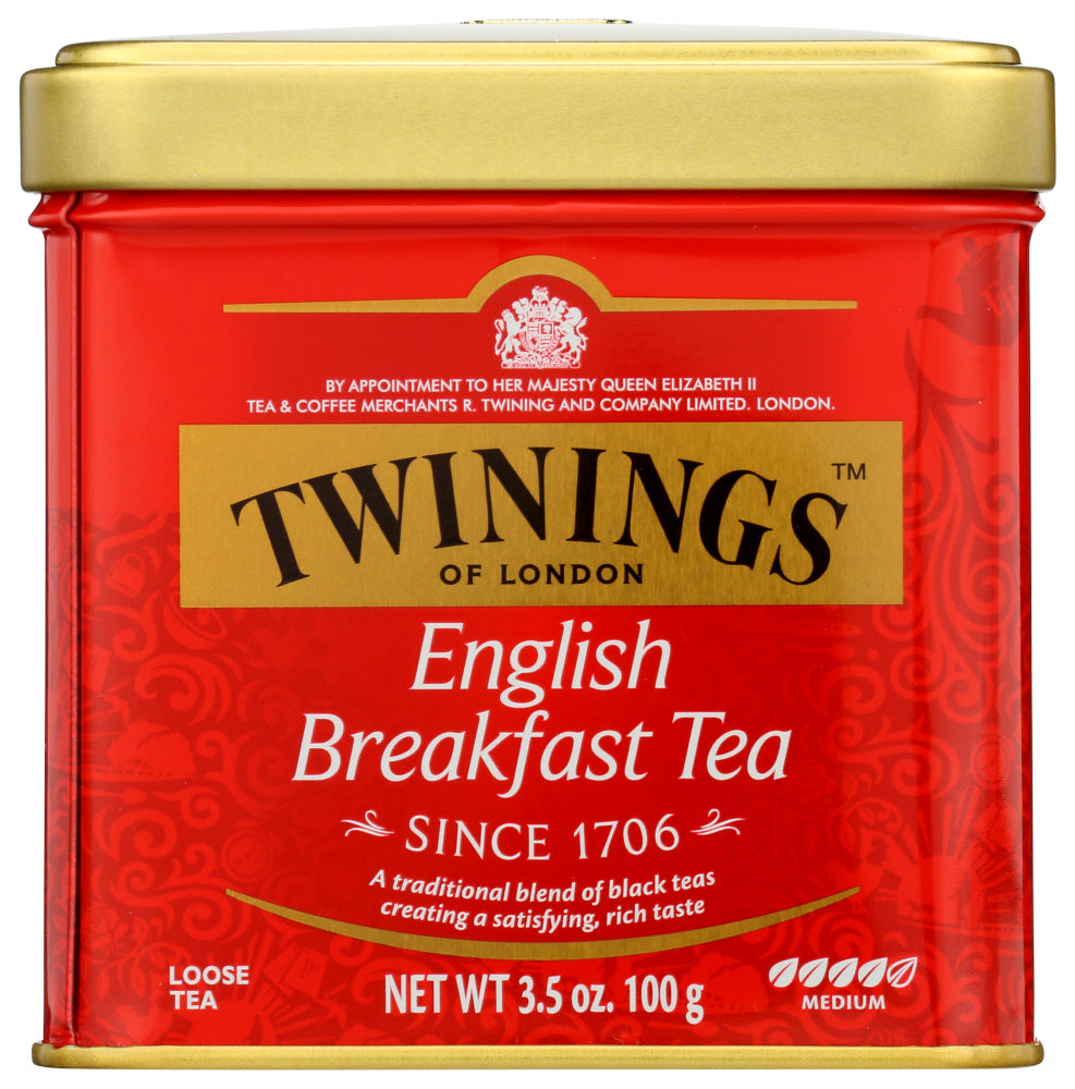 TWINING TEA: English Breakfast Loose Tea, 3.53 oz