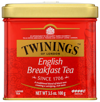 TWINING TEA: English Breakfast Loose Tea, 3.53 oz