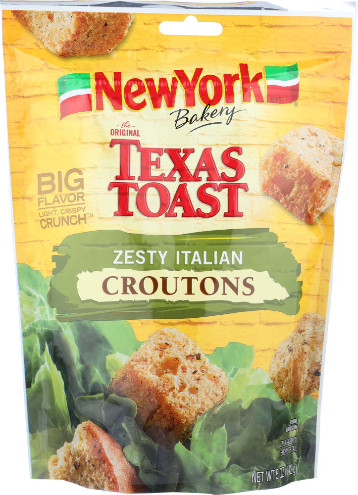 NEW YORK: Texas Toast Zesty Italian Crouton, 5 oz