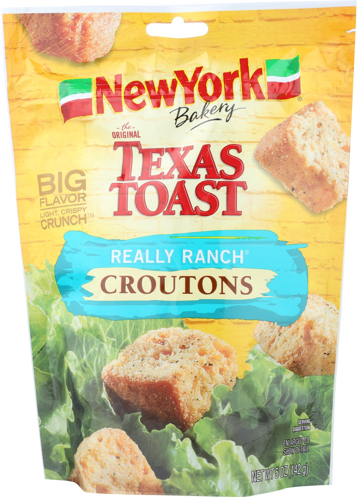 NEW YORK: Texas Toast Really Ranch Croutons, 5 oz