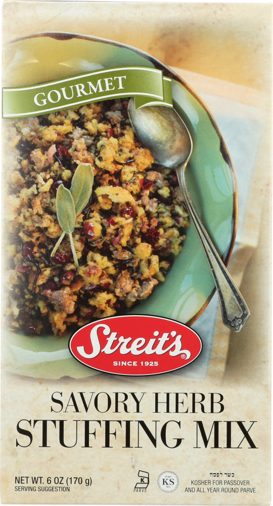 STREITS: Savory Herb Stuffing Mix, 6 oz