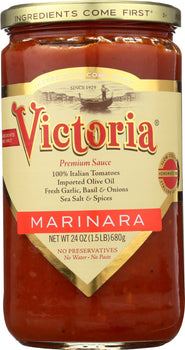 VICTORIA: Marinara Sauce, 24 Oz